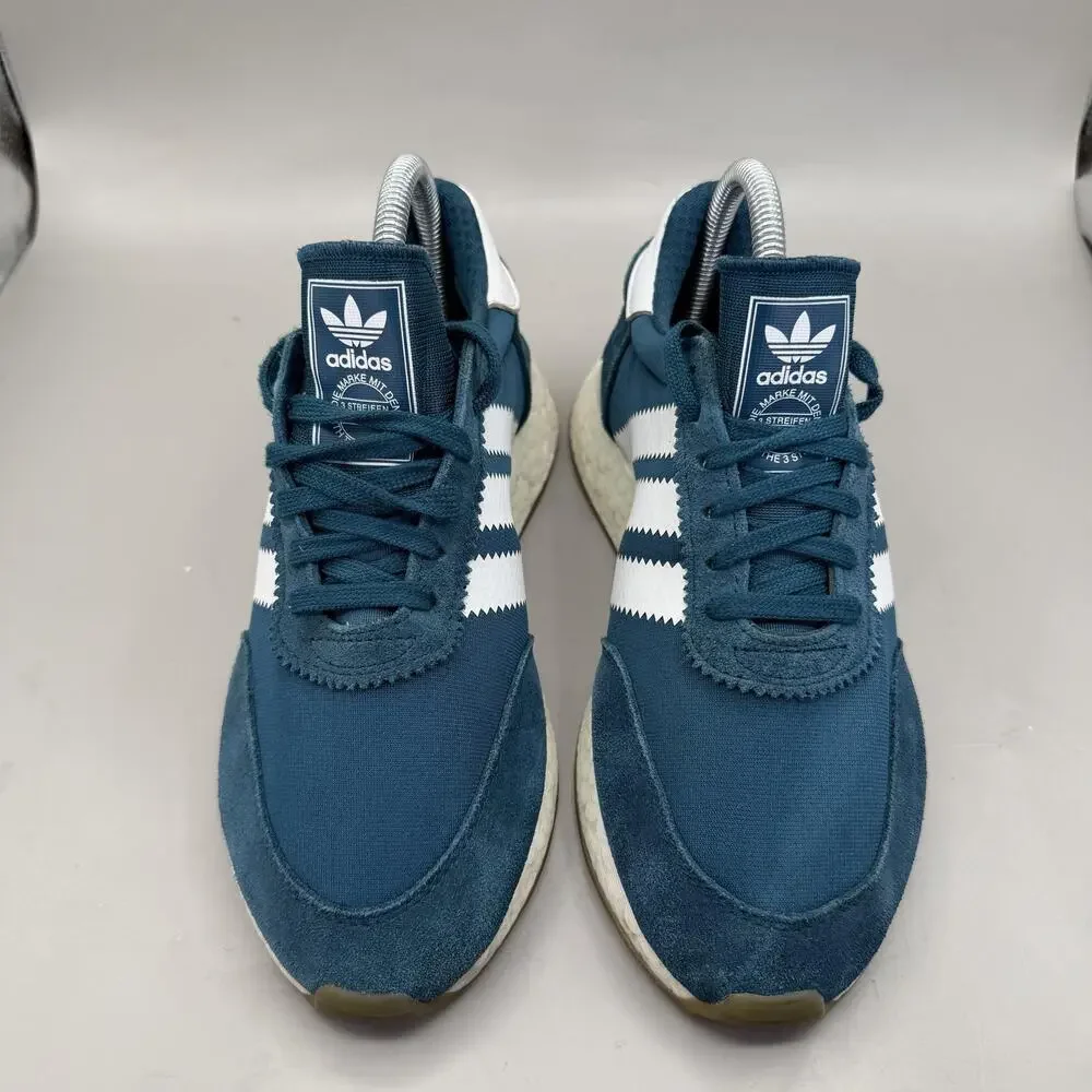 Adidas I-5923 Shoes Womens Size 6 Blue White Boost Running Sneakers CQ2529